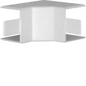 Hager LF3003049016 vnútorný roh pre LF 30x30 mm kanál, bezhalogénový PC/ABS, dopravná biela
