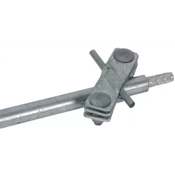DEHN 625015 pripojovacia svorka pre 25 mm okrúhly vodič, pozinkovaná oceľ