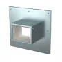 OBO BETTERMANN PLM WC 0810 FS nástenný tesniaci golier, 3- a 4-stranný, pozinkovaná oceľ, 80x100 mm 7218126