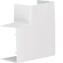 Hager LFF4006059016 plochý uholník 60x40 mm biela