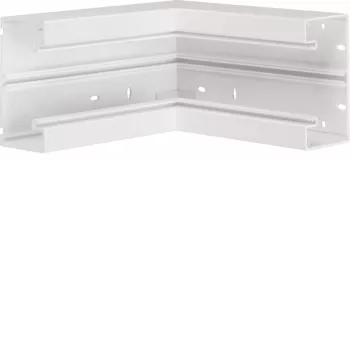 Hager BR6513049016 vnútorný roh pre 130x68 mm parapetný kanál, čistá biela