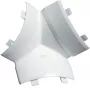 HAGER EK4004089016 T-kus dopravná biela pre 40x40 mm káblový kanál