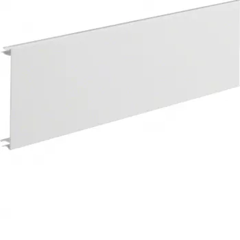 Hager BRA12029016 kryt kanála pre BRA-sériu, šírka 120 mm, dĺžka 2000 mm, dopravná biely (RAL 9016)