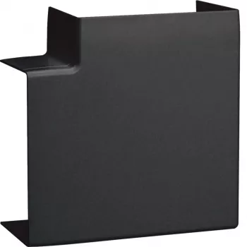 Hager LFF6011059011 plochý uholník rezový kryt grafitová čierny pre 60x110 mm kanál