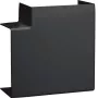 Hager LFF6011059011 plochý uholník rezový kryt grafitová čierny pre 60x110 mm kanál