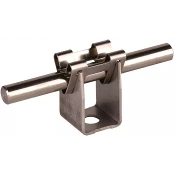 DEHN 207009 nehrdzavejúci držiak vodiča pre 8 mm kruhový vodič, výška 20 mm