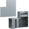 Hager FWK-Plus plochý uholník 100x150 mm žiarovo pozinkovaný pre protipožiarne káblové žľaby FWKP1001505VERZ