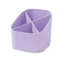 HAN X-LOOP držiak na perá pastelovo fialový plast 4 priehradky 11,1 x 11,1 x 10,5 cm (17238-887D)