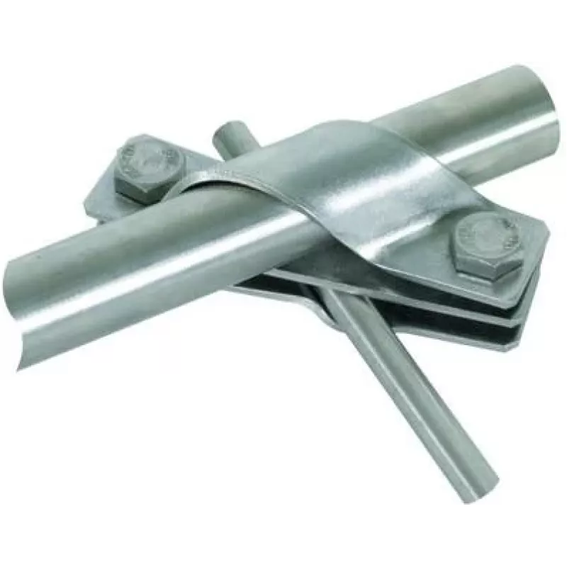 DEHN 649015 pripojovacia svorka D 25mm pre Rd 7-10, nehrdzavejúca oceľ V2A, ochrana pred bleskom