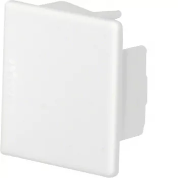 HAGER LF3003069016 koncový diel pre 30x30 mm káblový kanál, dopravná biela (RAL 9016)