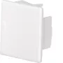 HAGER LF3003069016 koncový diel pre 30x30 mm káblový kanál, dopravná biela (RAL 9016)