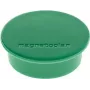 Magnetoplan Discofix Okrúhly magnet zelený plnohmotný ferit 2,2 kg balenie 10 ks 1662005