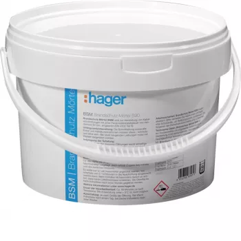 Hager Protipožiarna malta S90 3kg vrece BSM0003