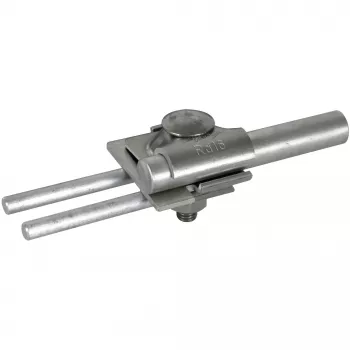 DEHN Svorka bleskozvodnej tyče pre tyč 16 mm a vodič 8-10 mm, hliník 380116