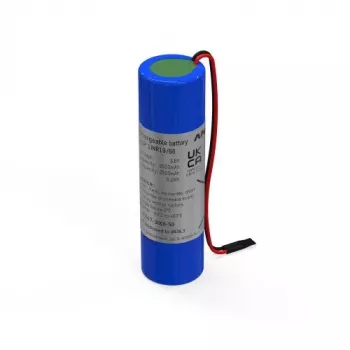 ANSMANN Špeciálna batéria 18650 kábel Li-Ion 3,6 V 2550 mAh 1S1P modrá