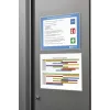 MAGNETOPLAN HOLTZ magnetoplan Magnetofix Magnetická dokumentová taška A4 na výšku, transparentná, 1 kus (1130630)