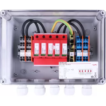 DEHN 900923 DCU 2 YPV 1100 2M 2S PV-String-Combiner-Box s prepäťovou ochranou, IP65, 2 MPPT, 2 stringy na MPPT