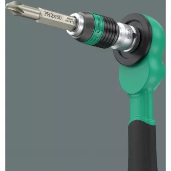 Wera 8100 SA 15 Zyklop prepínacia račňa 1/4 inch pohon s otočnou hlavou a rukoväťou Kraftform 05005542001