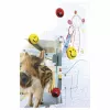 Magnetoplan 16672 Smajlíkové magnety na tabuľu Ø 30 mm, 6 kusov