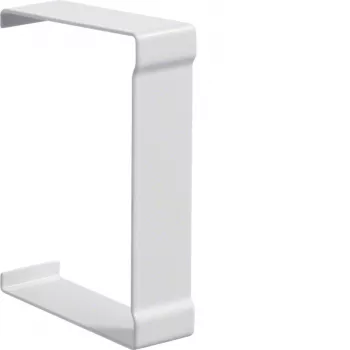 Hager BR6510079016 Kryt rezu pre 68x100mm káblový žľab, 80mm horný diel, dopravná biely RAL 9016