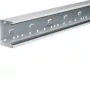 Hager BRS6510019016 Spodný diel parapetného žľabu, predné zaistenie, 68x100mm, dopravná biela, 2m