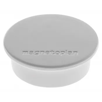 Magnetoplan Discofix Okrúhly magnet, sivý, masívne feritové jadro, 2,2 kg prídržná sila (1662001)
