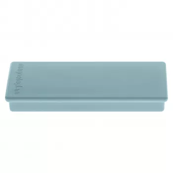 Magnetoplan Obdĺžnikový magnet modrý s masívnym feritovým jadrom, prídržná sila 1,3 kg 1665103