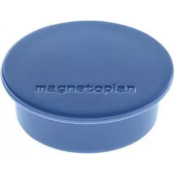 MAGNETOPLAN HOLTZ Discofix okrúhly magnet tmavomodrý, plné feritové jadro, 2,2 kg prídržná sila, 10 kusov (1662014)