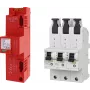 DEHN SET 3 DSH ZP B2 LSG 909657 kombinovaná súprava bleskovej a prepäťovej ochrany Type 1+2, 3+1-pólová, TT/TN-S, 230/400 V