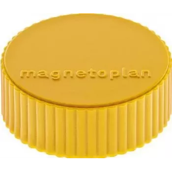 MAGNETOPLAN HOLTZ magnetoplan Discofix okrúhly magnet Magnum, žltý, masívne feritové jadro, prídržná sila: cca 2,0 kg (1660002)