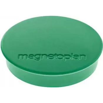 Magnetoplan Discofix okrúhly magnet Standard, zelený s plným feritovým jadrom, prídržná sila cca 0,7 kg (1664205)