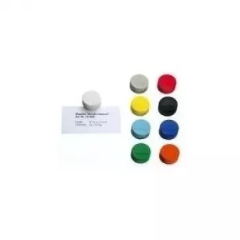 MAGNETOPLAN HOLTZ Discofix okrúhly magnet Magnum, červený, feritové jadro, 2,0 kg prídržná sila 1660006