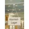 Magnetoplan 52625 univerzálny nástenný háčik, do interiéru, biely (1 ks)