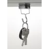 Magnetoplan kovový hákový magnet, strieborná, 28 x 30 mm, prídržná sila 1,5 kg, 1 ks (16667)