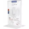MAGNETOPLAN HOLTZ akrylový stojan na stôl DIN A3 na výšku krištáľovo číry obojstranný 297 x 420 mm (43115)