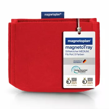 magnetoplan držiak na fixky magnetoTray big 1227706 červený (1227706)