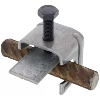 DEHN 308030 pripojovacia svorka pre okrúhle 6-22 mm na ploché do 40 mm, oceľ, pozinkovaná