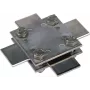 DEHN KS FL30 V4A nehrdzavejúca oceľ plochá vodičová svorka 30x4 mm 318233