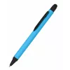 ONLINE SCHREIBGERÄTE ALU Stylus guľôčkové pero modré, rotačná mechanika, stredný hrot, integrovaný stylus pre kapacitné dotykové obrazovky 32118/3D