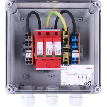 DEHN DCU 2 YPV 1100 1M 2S DC-combiner jednotka pre PV systémy, 1100 V DC, 1 MPPT, 2 stringy, IP65 900913