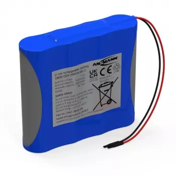 Ansmann Li-Ion batériový pack 2S2P 7,2V 5100mAh 4x 18650 s káblom a BMS