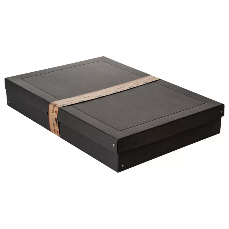 FALKEN PURE úložná krabica 27,0 l čierna 44,0 x 62,0 x 10,0 cm, 1 ks 22001768000F