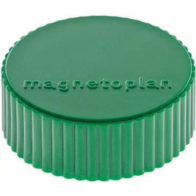 MAGNETOPLAN HOLTZ Discofix okrúhly magnet Magnum, zelený, plný feritový, prídržná sila 2,0 kg 1660005