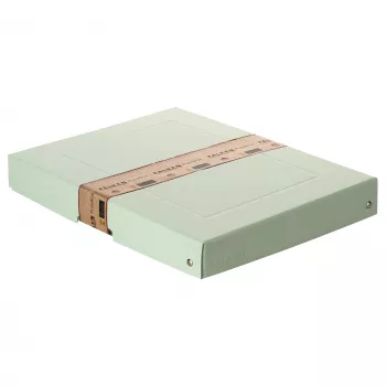 FALKEN PURE úložná krabica 500 listov pastelovo zelená 24,0 x 32,0 x 4,0 cm, 1 ks (22001904000F)