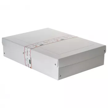 FALKEN PURE úložná krabica na dokumenty 1250 listov biela 32,0 x 44,0 x 10,0 cm 22002168000F