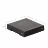 FALKEN PURE úložná krabica 120x120 mm, 310 listov, čierna 22001736000F