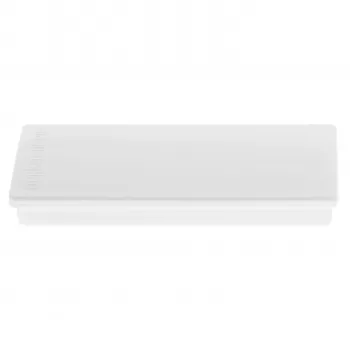 Magnetoplan 1665100 obdĺžnikový magnet, plné feritové jadro, prídržná sila cca 1,3 kg, biely