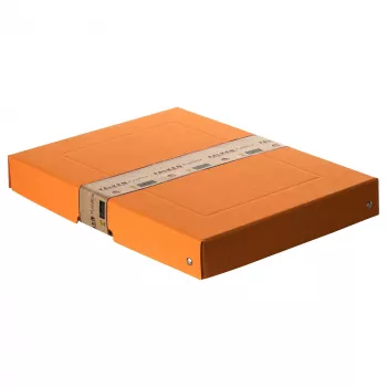 FALKEN PURE úložná krabica 500 listov pastelovo oranžová 24,0 x 32,0 x 4,0 cm 22001832000F
