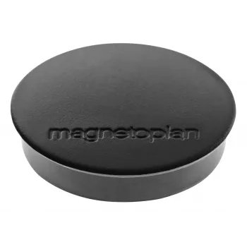 MAGNETOPLAN HOLTZ Discofix okrúhly magnet Standard čierny, feritové jadro, 0,7 kg prídržná sila, 30 mm, balenie 10 ks 1664212