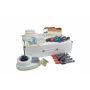 MAGNETOPLAN HOLTZ Trainer Basic sada, kartónový kufrík s 2 800 dielmi, identická s moderátorským kufríkom 11115 (11000)